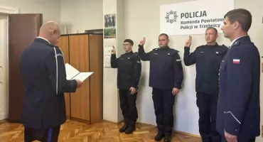 Nowi policjanci złożyli ślubowanie