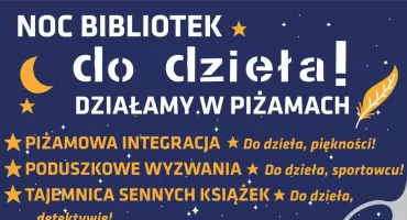 Wyzwania i tajemnice - Noc Bibliotek w Czeszowie