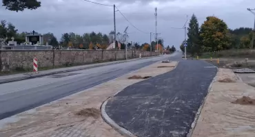 Uwaga droga w gm. Wąchock zamknięta