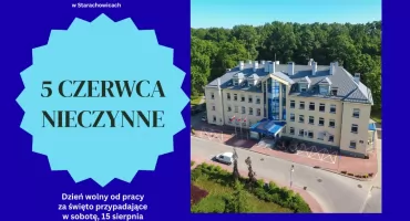 Starostwo Powiatowe nieczynne 5 czerwca