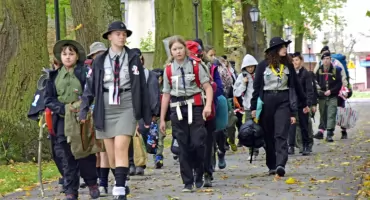 KOŃSKIE. Zakończył się LXVI Harcerski Rajd Szlakami Walk Partyzanckich [ZDJĘCIA]