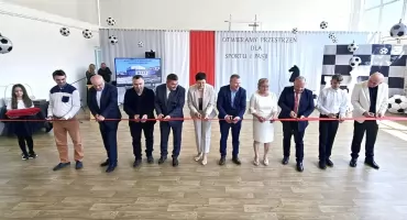 KŁUCKO. Otworzyli przestrzeń dla sportu i pasji. Nowa sala gimnastyczna już służy uczniom