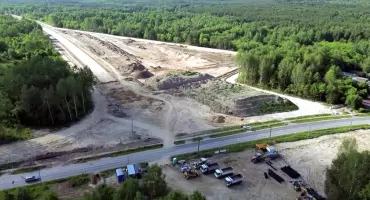 KOŃSKIE. Północna obwodnica w budowie. Niebawem ciężarówki ominą miasto