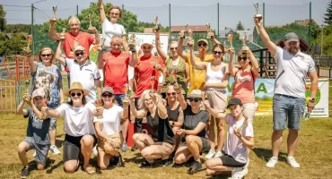 Impreza sportowo-rekreacyjna w Nidzie z udziałem reprezentacji Fałkowa