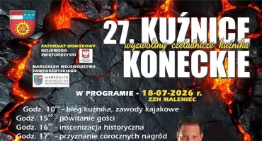 Starostwo Powiatowe w Końskich zaprasza na XXVII Kuźnice Koneckie