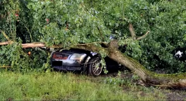 KOŃSKIE. Pioruny, wiatr i ulewny deszcz poczyniły szkody