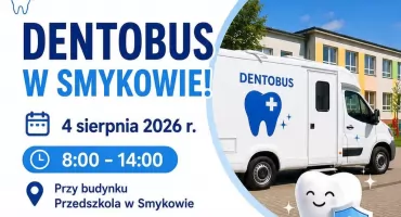 Dentobus w Smykowie. Zaproszenie dla dzieci i młodzieży z gminy Smyków