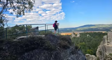Vyhlídka U Lvíčka, czyli punkt widokowy U Lwiątka w Czeskim Raju