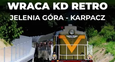 KD Retro wraca do Karpacza. Wakacyjne podróże zabytkowym pociągiem już od 4 lipca