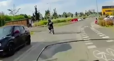 Szaleńcza ucieczka ulicami Piaseczna