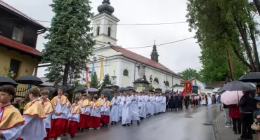 Przeszła procesja Bożego Ciała w Makowie Podhalańskim