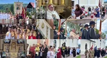 Uroczystości odpustowe w Makowie Podhalańskim ku czci Matki Bożej Opiekunki i Królowej Rodzin w 47. Rocznicę Koronacji Jej Cudownego Wizerunku 
