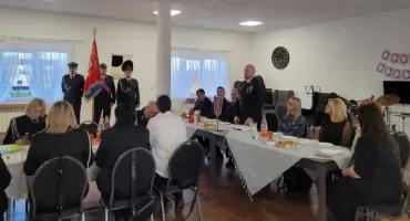 Zebranie sprawozdawcze Ochotniczej Straży Pożarnej w Wyszogrodzie.