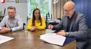 Prezes Zarządu Arkadiusz Dybiec wręczył kolejną decyzję o wsparciu!