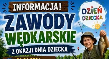 Dzień Dziecka nad wodą w Trzebcach – wędki w ruch!