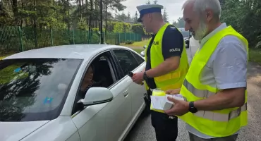 Trzeźwy Poranek w Radomsku. Kilka minut opóźnienia w zamian za pewność, że na drodze nie ma pijanych kierowców