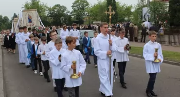 Wierni dali publiczne świadectwo wiary. Boże Ciało w parafii św. Michała Archanioła w Białej Podlaskiej 