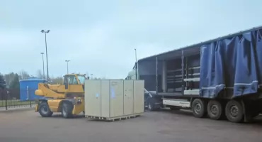 Terespol: nowy skaner RTG zwiększa bezpieczeństwo na granicy UE. Nawet 10 bagaży na minutę