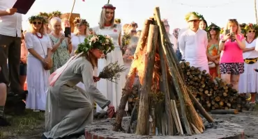 Tradycja nad wodą. Noc Świętojańska w Porosiukach
