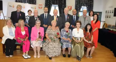 Medale za wierność. Wyjątkowy jubileusz 50-lecia małżeństwa
