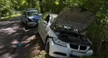 Pijany, odurzony, w kradzionym aucie i bez prawa jazdy. Szaleńczy pościg w powiecie wołowskim