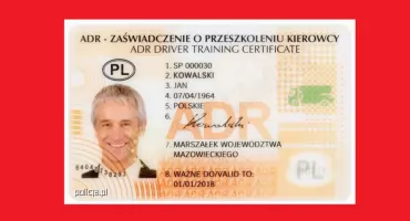 20 osób usłyszało zarzuty za fałszowanie dokumentów związanych z kursami ADR