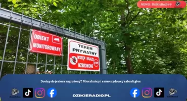 Dostęp do jeziora zagrożony? Mieszkańcy i samorządowcy zabrali głos
