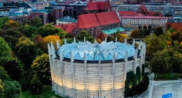 Wrocław z góry - Rotunda Panoramy Racławickiej