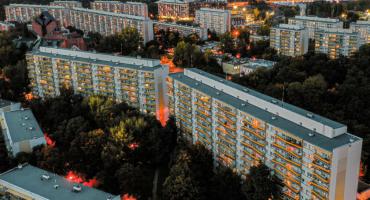 Wrocław z góry - Osiedle Popowice