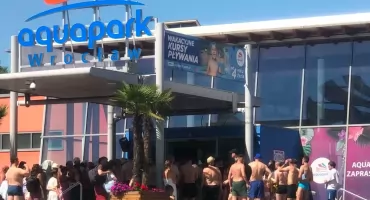 Ewakuacja Aquaparku Wrocław. Zadymienie w strefie saun, obiekt czasowo zamknięty