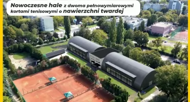 Ponad 2,1 mln zł dla Wrocławia. Powstaną nowe hale tenisowe przy ul. Lubińskiej