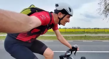 Heros z Łysomic rozpoczął 30-dniowe wyzwanie. Chce pobić dwa rekordy